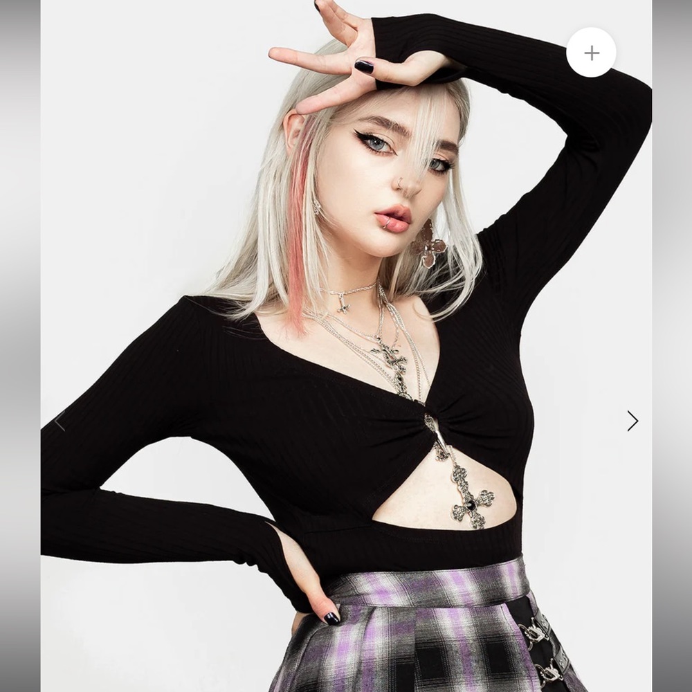 Rubella cut out top - Disturbia